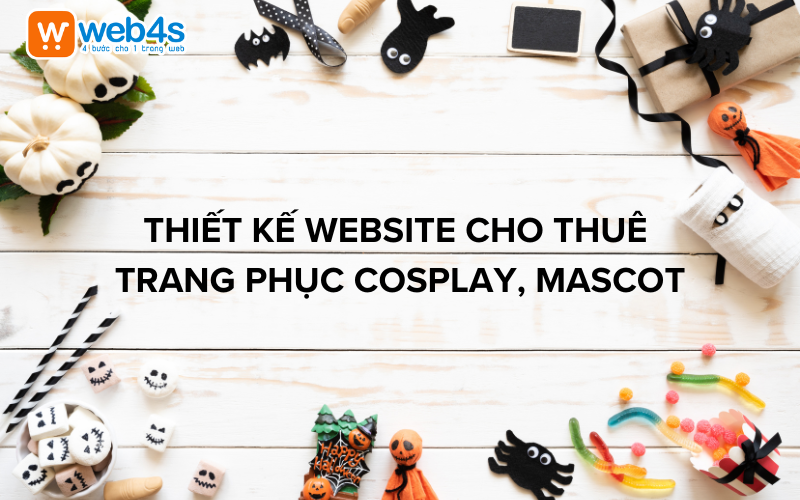Thiết kế website cho thuê trang phục Cosplay